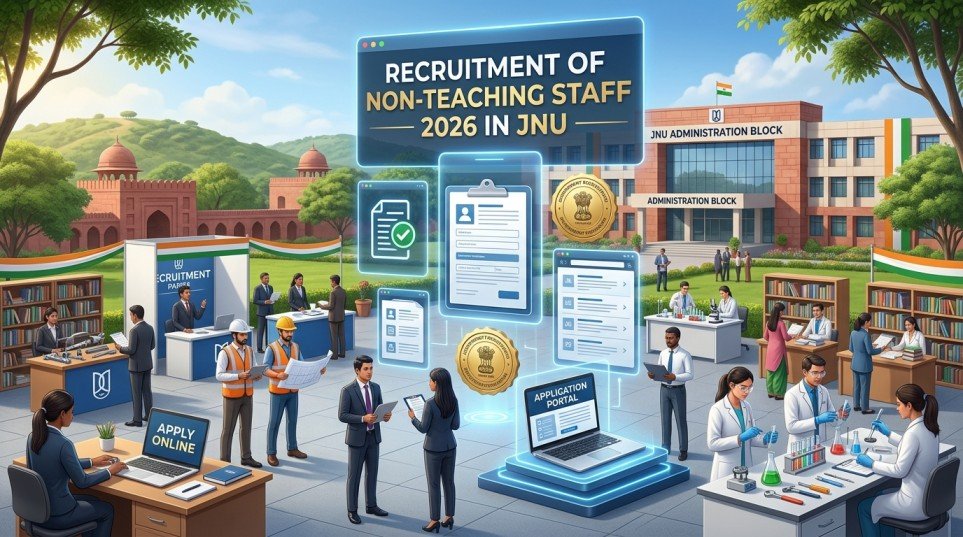 Non-Teaching Recruitment 2026 (JNU) गैर-शिक्षण कर्मचारी भर्ती 2026: 267 पदों पर सुनहरा अवसर, आवेदन प्रक्रिया, रिक्तियों का विवरण और करियर गाइड