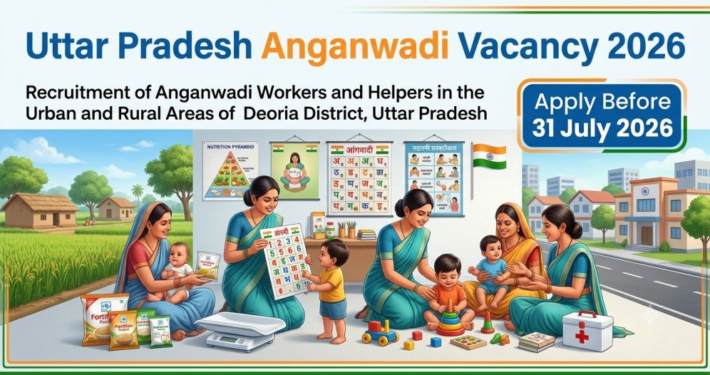 Uttar Pradesh Anganwadi Vacancy 2026