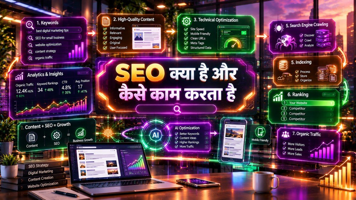 SEO क्या है और कैसे काम करता है?