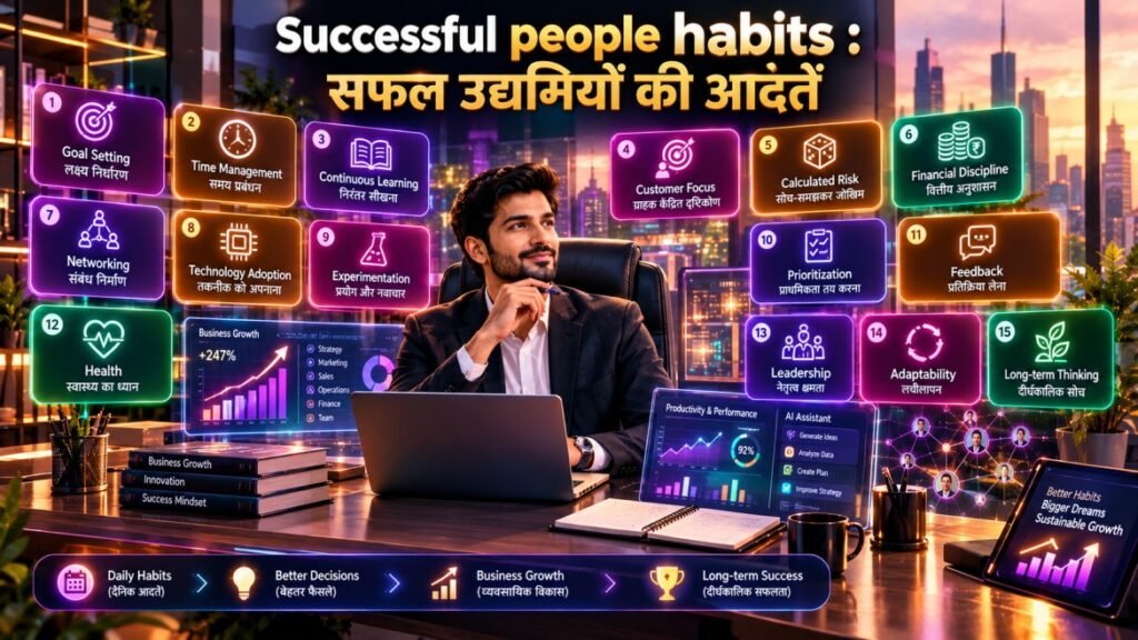 Successful people habits